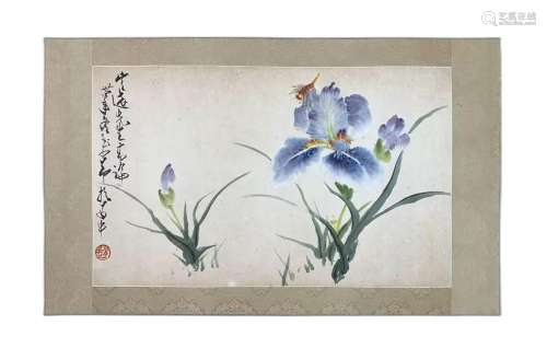 Zhao Shaoang's orchid painting
