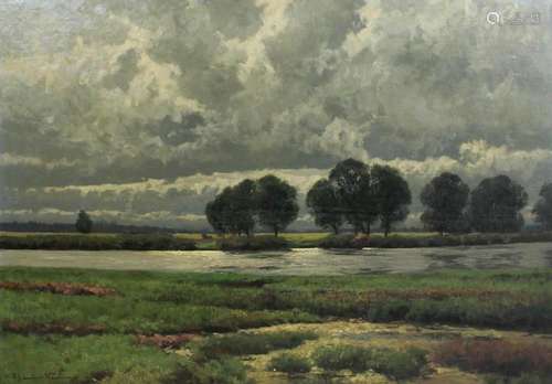 Otto Günther-Naumburg (deutsch, 1856 - 1941), Landschaft,