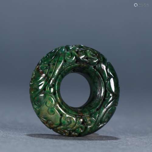 Luck:jade pendantSize: 3.7 cm in diameter 1.4 cm wide weighs...