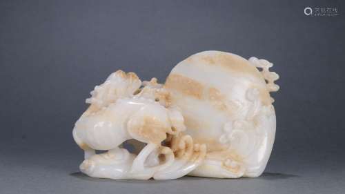 : hetian jade benevolent furnishing articlesSize: 11 cm long...