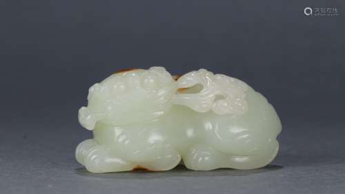 : hetian jade benevolent to piecesSize: 6.5 cm wide and 3.2 ...