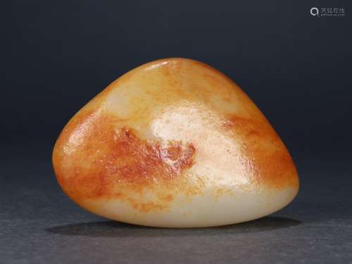 The original rock of hetian seed makingsSize: 10 cm long 4.2...