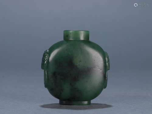 : hetian jade snuff bottlesSize: 5 cm wide and 2.2 cm high 5...