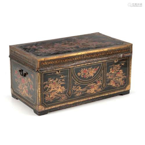 AN ORIENTAL CHEST