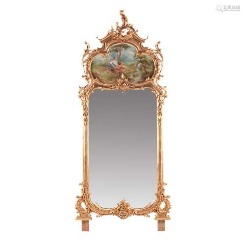 A PIERTABLE MIRROR