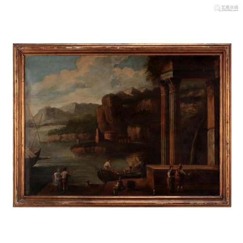 ITALIAN SCHOOL (18TH/19TH CENTURY), LANDSCAPE WITH RUINES