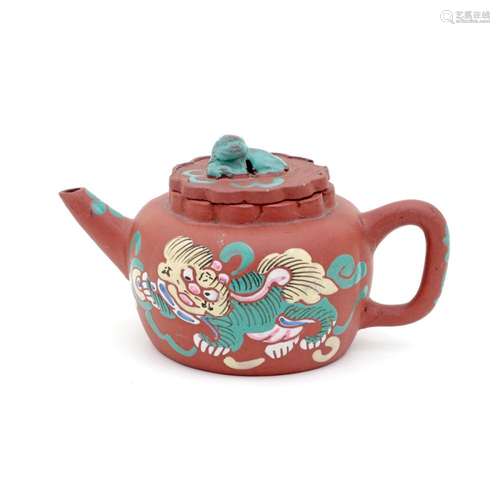 AN YIXING TEAPOT