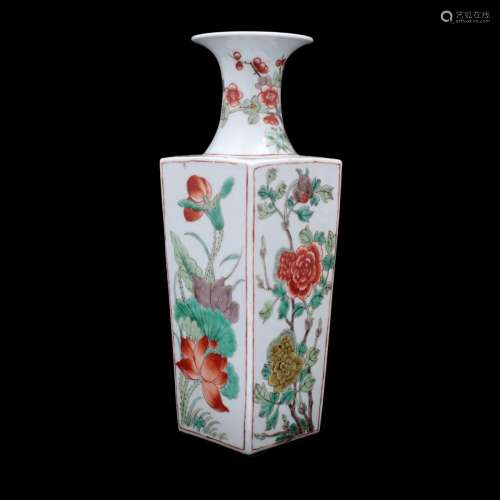 AN ORIENTAL VASE