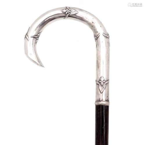 AN ART NOUVEAU WALKING STICK