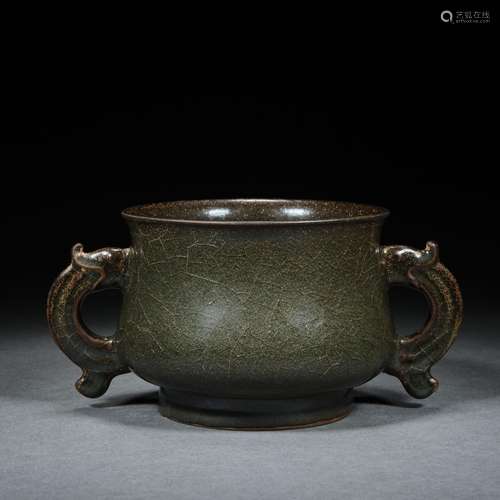 Longquan official kiln,China before Ming Dynasty    double-e...