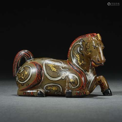 Hetian Jade Horse,China before Ming Dynasty