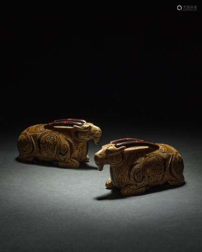 China before Ming Dynasty  Hetian Jade Sheep