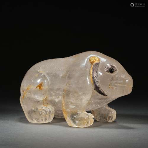 Chinese imitation crystal bear