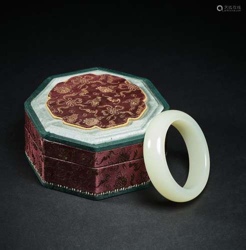 Hetian Jade Bracelet, Qing Dynasty, China