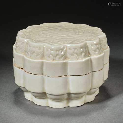 Ding Kiln Powder Container, China before Ming Dynasty