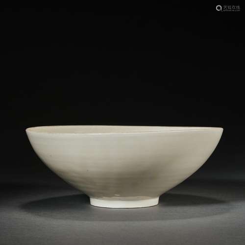 Ding Kiln White Porcelain Bowl, China before Ming Dynasty