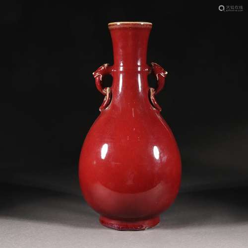 A Chinese Red Glaze Vase