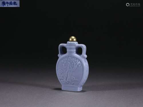 A Porcelain Snuff Bottle