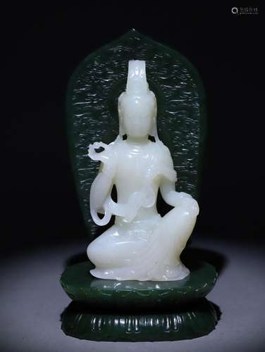 Hetian jade Guanyin ornaments