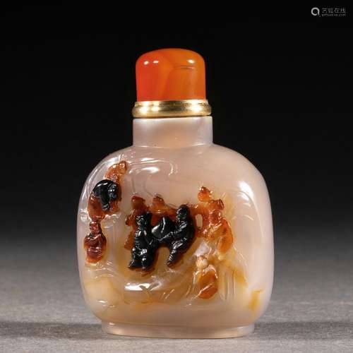 A snuff bottle