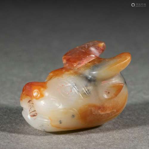 A High Ancient Jade Bull Head