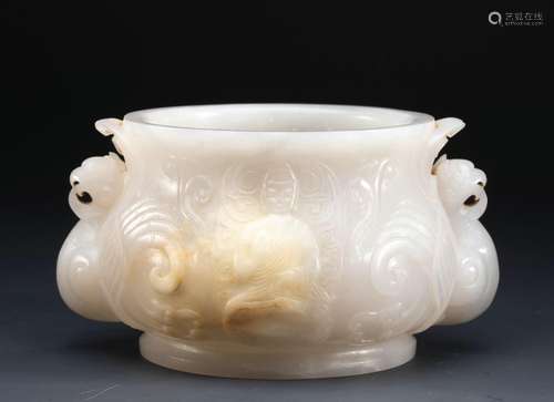 A Hetian jade ornament