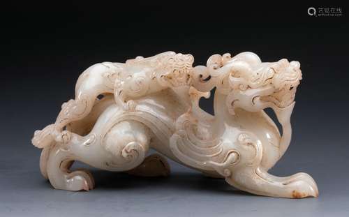 A Hetian jade ornament