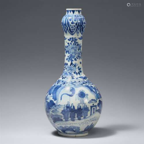 Knoblauchhalsvase. Arita. Edo-Zeit, ca. 1660-80<br/>Ku...