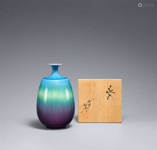 Vase. Kutani-Ware. Komatsu-Stadt, Präfektur Ishikawa. N