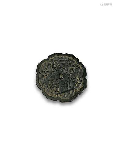 A barbed Bronze Mirror,  Song dynasty