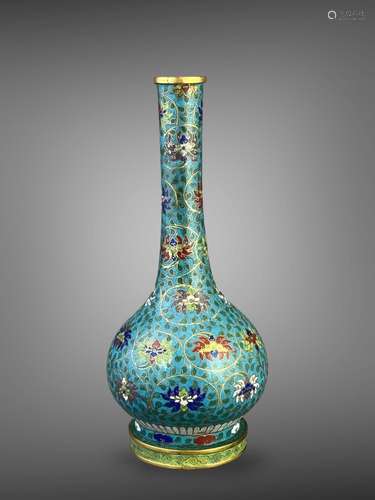 A Cloisonne Bottle Vase, 18th/19th century