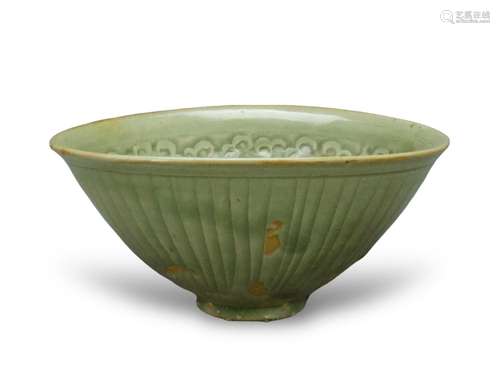 A Moulded Yaozhou Chrysanthemum Bowl, Northern Song dynasty