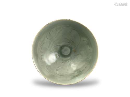 A Qingbai carved conical Bowl, Southern Song dynasty