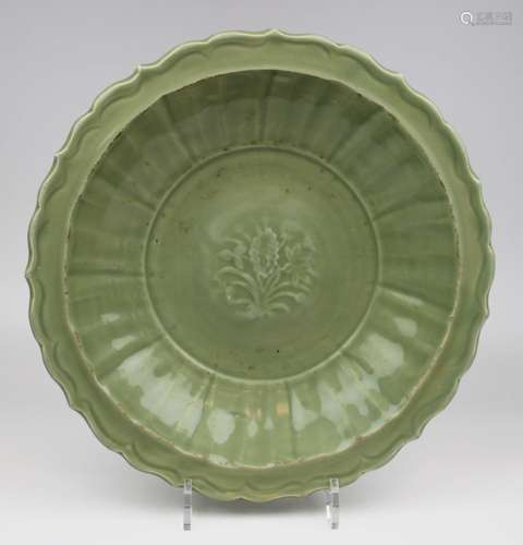 A Longquan celadon dish