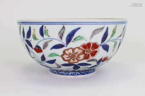 A Japanese porcelain bowl