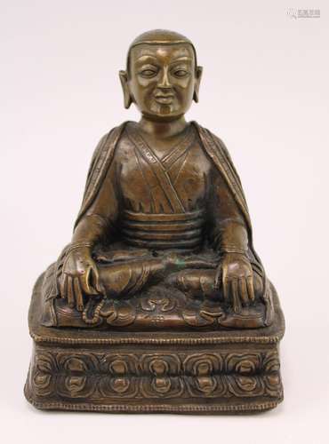 A bronze Marpa Lotsāwa