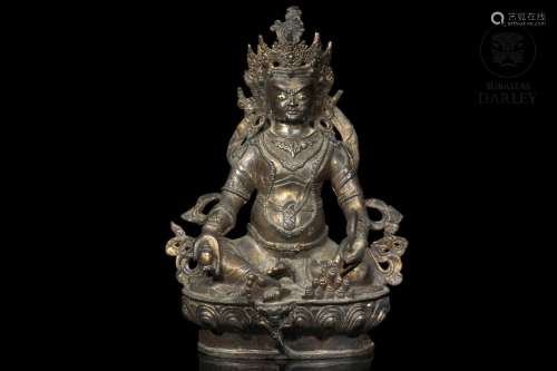 Buddhist deity of fortune "Sita-Jambhala"