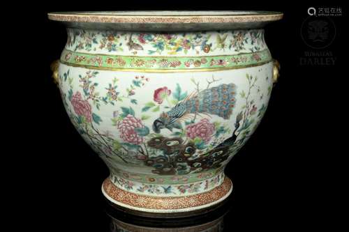 Enameled porcelain bowl, Qing dynasty