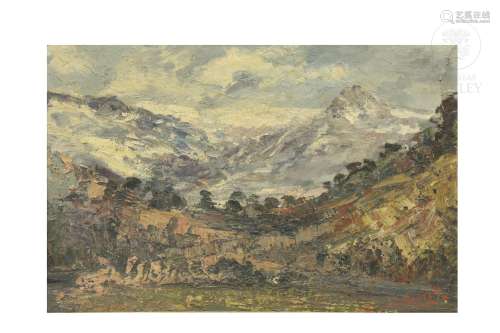 Encarnación Bustillo (1876 - ?) "Landscape"