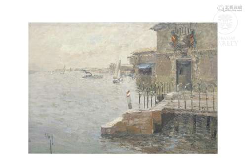 José Luis Checa (1950) "Venecia"