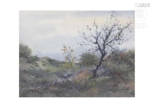 Miguel Verchili (20th century) "Landscape"