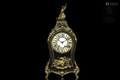 Boullé style wall clock, 19th century