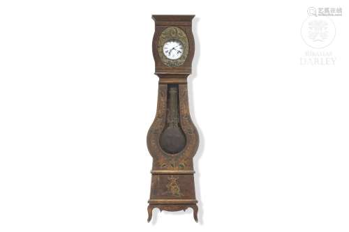 "Morbier" longcase clock, 19th century