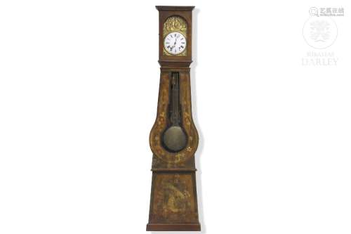 Morbier" Grandfather clock, 19th century