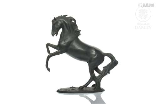 Decorative sculpture "Wild horse", 20th century