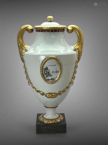A Neoclassical Urn and Cover, Qianlong