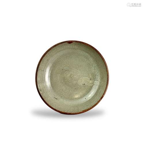 A ge type shallow bowl, probably Ming or earlier