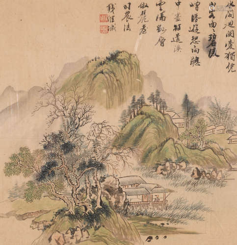 钱维城 (1720-1772) 山水