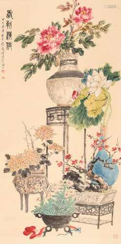 孔小瑜 (1889-1984) 清供