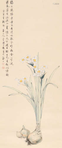 颜伯龙 (1898-1955) 水仙